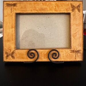 FETCO Garden Tile Picture Frame 6x4 Butterflies Dragonflies Swirl‎ Design